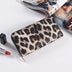 Long Zipper Women Wallets Bright Leather Black and White Wallet - Minihomy