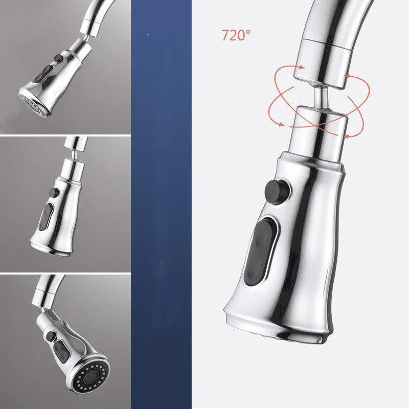 Kitchen Hot And Cold Faucet Accessories Bubbler Filter Water Spout - Minihomy