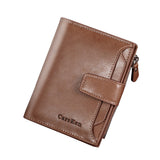 Short Button Wallet Large Capacity Men's Wallet