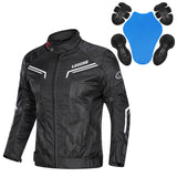 Motorcycle Mesh Summer Jacket Men Women - Minihomy