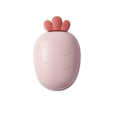 Radish Large Plastic Drain Soap Dish With Lid