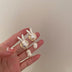 925 Silver Needle Cute Pearl Bunny Baroque Pearl - Minihomy