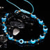 Eye Crystal Bead Pull Adjustable Bracelet - Minihomy