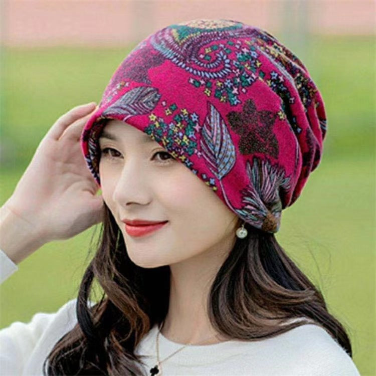 Ladies Knitted Thick Warm Neck Cap