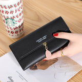 Multi-function Three-fold Document Bag Large-capacity Clutch