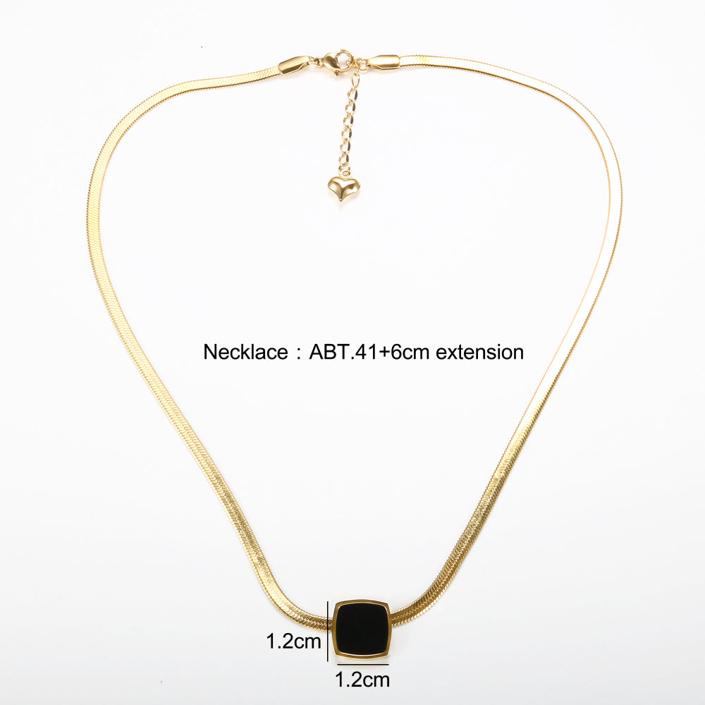 Gold-plated Stainless Steel Necklace