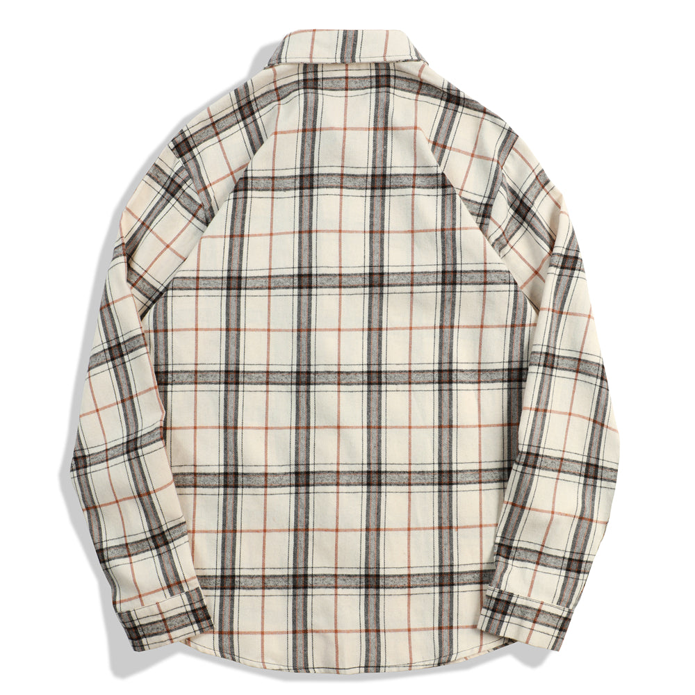 Casual Plaid Shirt For Men - Minihomy