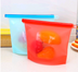 Silicone fresh-keeping bag vacuum sealed bag food  storage bag refrigerator food fruit storage bag