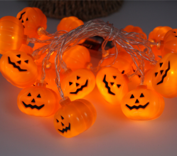 Halloween Decoration Pumpkin  Light  LED String Lights Lantern - Minihomy