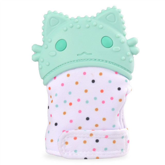 Baby teether molar gloves