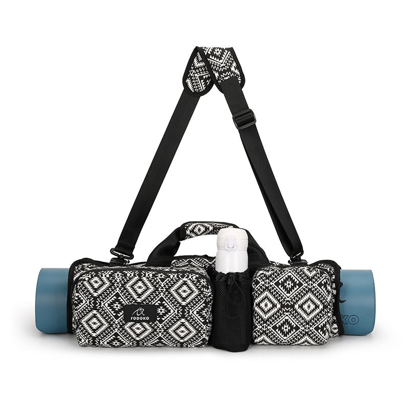 Sports Fitness Tep Yoga Mat Bag Diagonal Shoulder Bag