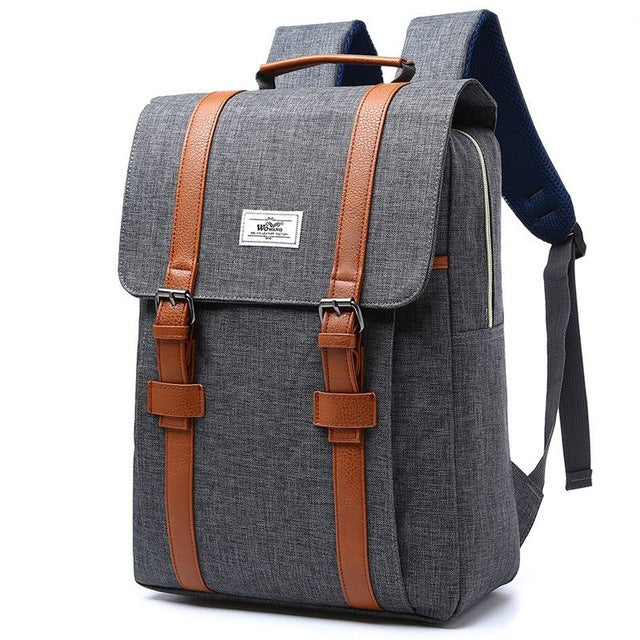 Canvas Computer Backpack - Minihomy