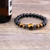 Natural Stone Bracelets Tiger Eye Beads Bracelet for Men - Minihomy