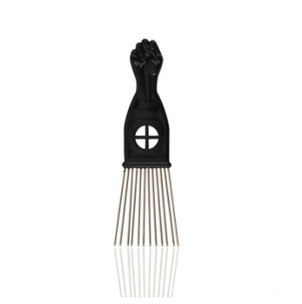 Metal Comb Brush Salon Hairdressing Hairstyle Styling Tool - Minihomy