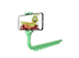 Lazy Bracket Mobile Phone Holder Worm Flexible Phone Suction Cup Stand for Home Wall Desktop Bicycle - Minihomy