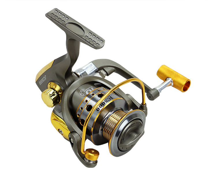 10-axis metal head reel fishing reel metal handle fishing tackle - Minihomy