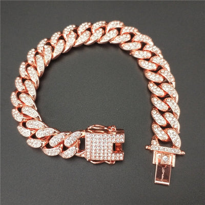 Men's Cuban Chain Titanium Steel Bracelet