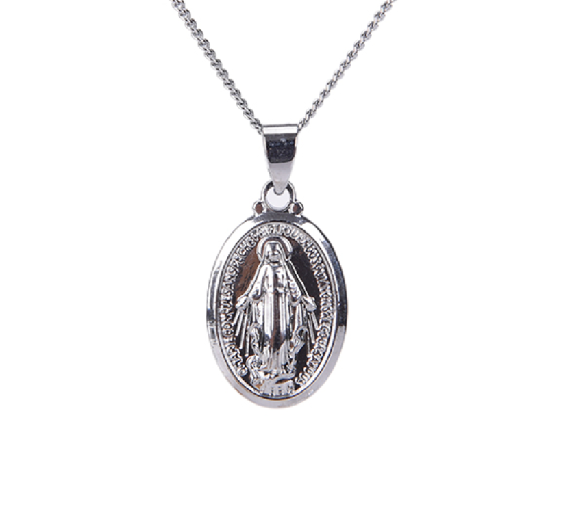 Virgin Mary Necklace: Perfect Christmas Gift for Her