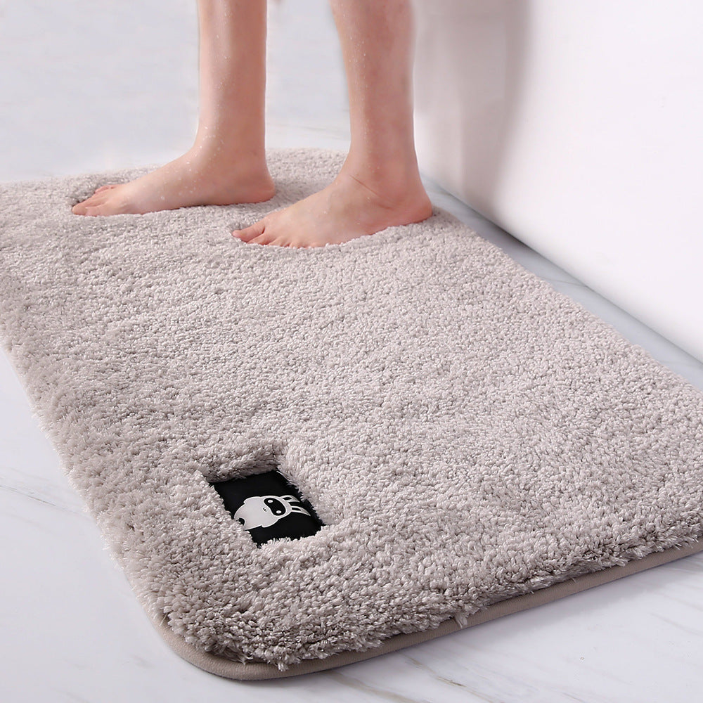 High wool thick bathroom toilet carpet