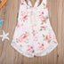 Baby Clothing Newborn Kid Baby Girl Floral Romper Clothes - Minihomy