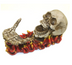 Creative personality retro skull wine rack