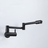 Black Kitchen In-wall Faucet - Minihomy