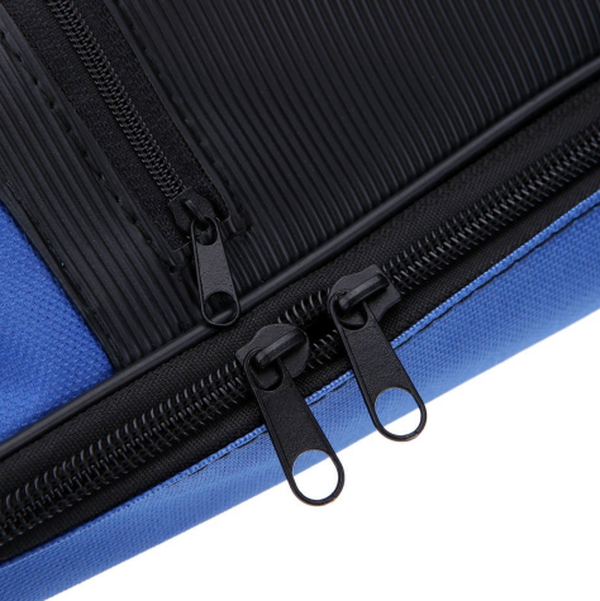 41 Guitar Backpack Shoulder Straps Pockets 5mm Cotton Padded Gig Bag Case Blue - Minihomy