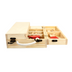 Wooden simulation repair kit for children's portable toolbox