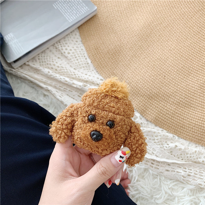 Cute Pets Teddy Dog Earphone Cases For Airpods Pro