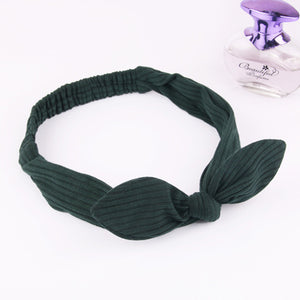 Bow elastic headband