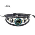 Classic Jewelry Zodiac Bracelets & Bangles Constellation Leather Bracelet - Minihomy