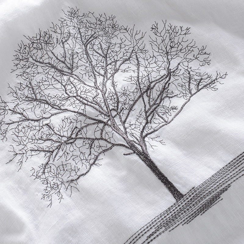 Embroidered Short Sleeve in a Tree - Minihomy