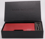 Credit Card Holder Aluminum Delicate Metal Wallet