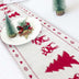 Christmas Elk Snowman Table Runner Merry Christmas Decorations - Minihomy