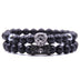 2 Piece Set Of Beast King Lion Head Bracelet - Minihomy