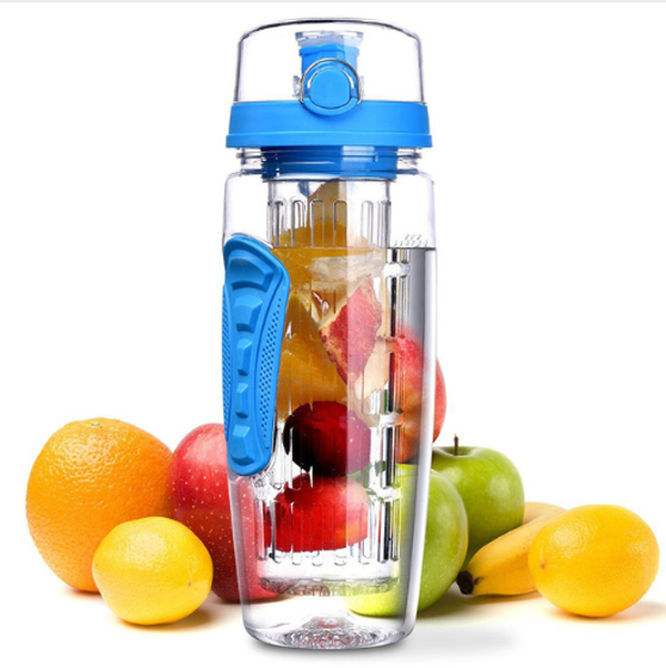 Free Fruit Infuser Juice Shaker Bottle Portable Climbing Camp Bottle - Minihomy