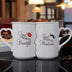 Couple of lovers cups mug personality  ceramic cup - Minihomy