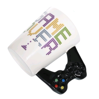 Creative Gamepad Ceramic Cup GAME BOY MUG Mug Game Machine Coffee Cup To Send  Gifts - Minihomy