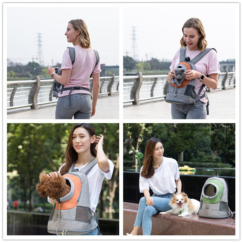 Shoulder Pet Bag Portable Breathable Dog Cat Backpack