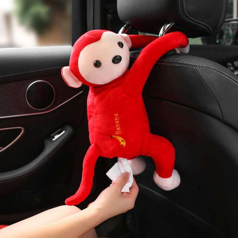 Pipi monkey hanging tissue box