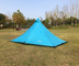 Portable camping pyramid tent single outdoor equipment camping supplies - Minihomy