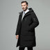 Long padded down jacket for men - Minihomy