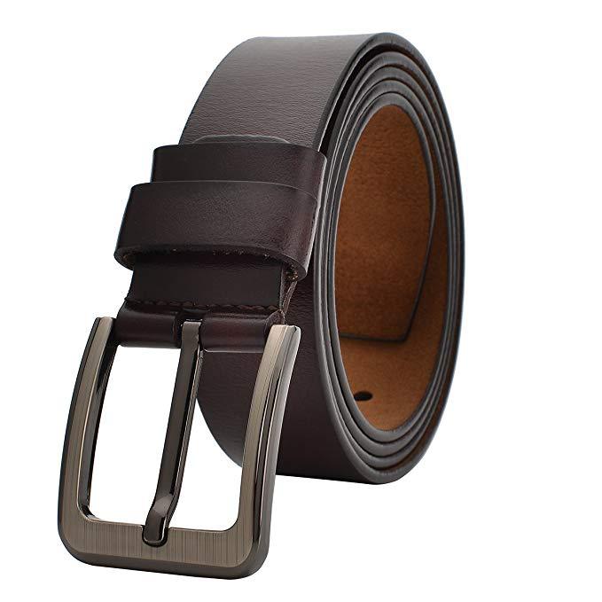 Casual wild two-layer leather belt - Minihomy