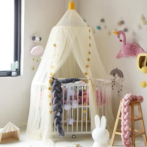 Children's Mosquito Net with Baby Crown Army Mesh Bed Tent - Minihomy