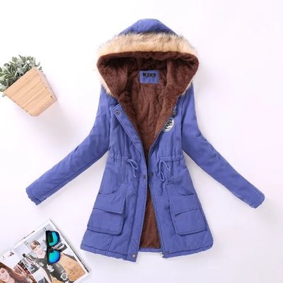 Winter Women Cotton Jacket Padded Casual Slim Coat