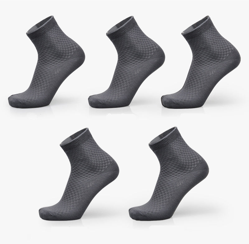 Bamboo fiber men's Business  socks