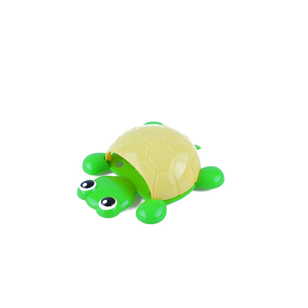 Turtle toothbrush holder with strong suction cup