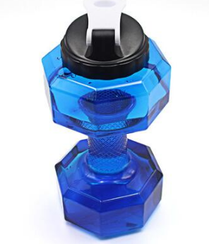 PET Material Gym Large-capacity Dumbbell Water Bottle - Minihomy