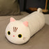 Large Size Cartoon Cat Plush Toys Stuffed Cloth Doll Long Animal Pillow Cushion - Minihomy