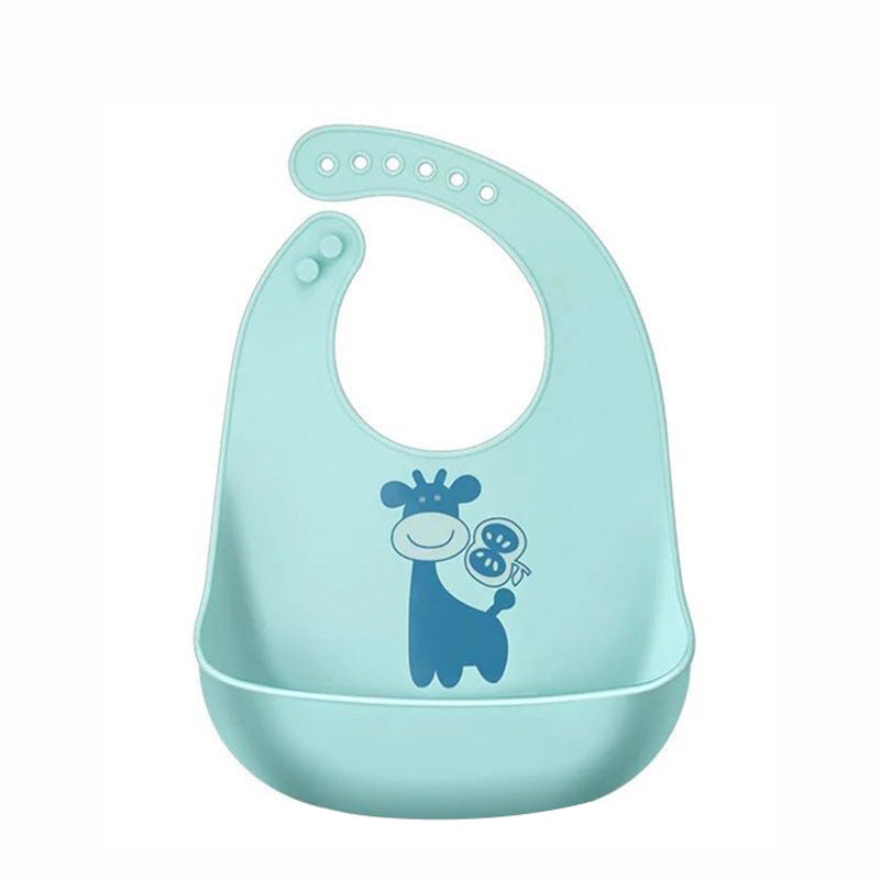 Baby Silicone Bib Three-dimensional Rice Bowl - Minihomy